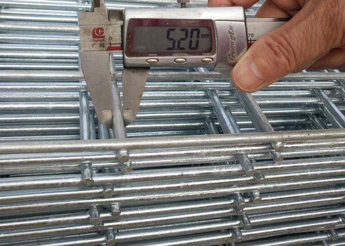 2"X2" Carbon Steel Welded Wire Mesh Panels Hot Dipped Galvanized 0