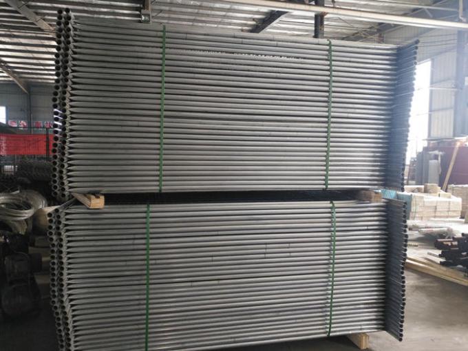 2.1x2.4m HDG Temporary Construction Fence Panel 60x150mm Removable Mesh 1