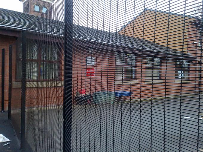 Clear View Anti Cut 358 Mesh Fence Anti Climb High Security Welded Wire 2