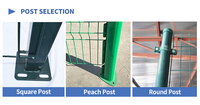 ECO Friendly PVC Coated Wire Mesh Fence 3D Curved Security Welded Fence 1