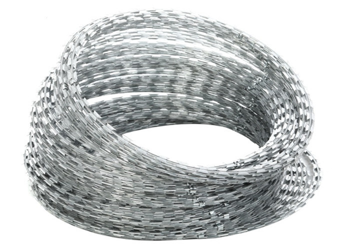Galv Razor Wire Bto-22 Coil Barbed Wire Galvanized Razor Dia 600 Mm On Ships For Anti ...