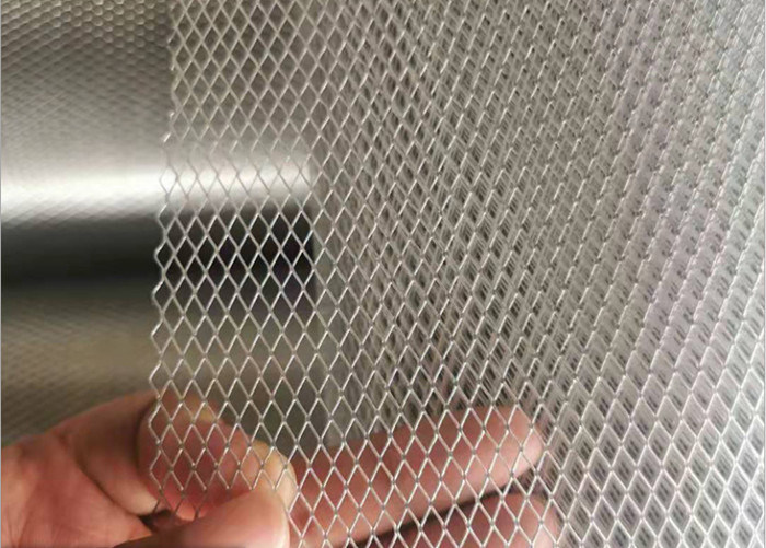 Mini Hole 3.8mm Stem Expanded Metal Wire Mesh Aluminium Security Mesh