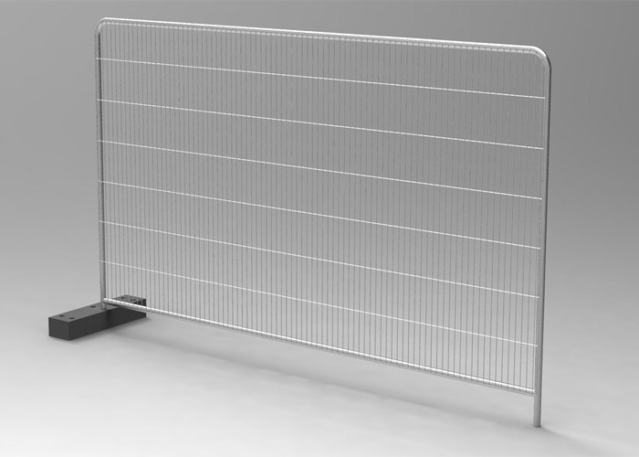 Round Top 3.5mx2m Temporary Construction Fence Panel Heras Style