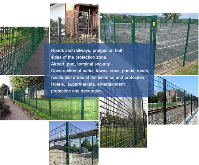 1.03m Double Wire Welded Mesh Fence Protective Community Garden Guardrail 868 656 2