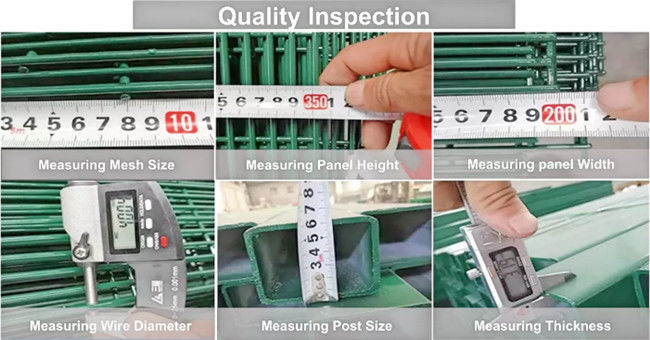 Powder Coating Anti Shear Anti Climb Mesh Fence Prison Security 2