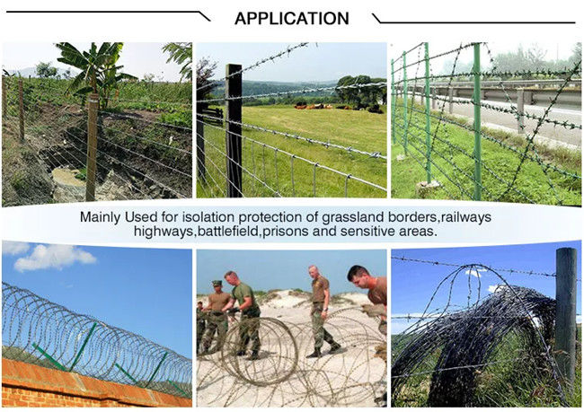 12.5 Guage Fully Galvanised Barbed Wire 80g/M2 Zinc Coating 1320 Feet 2