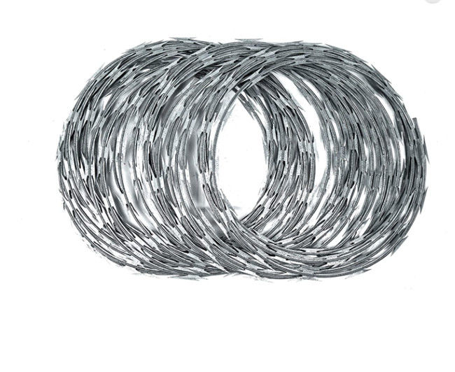 Stainless Steel Bto 12 Razor Barbed Wire Hot Dipped Galvanized Anti Climb 0