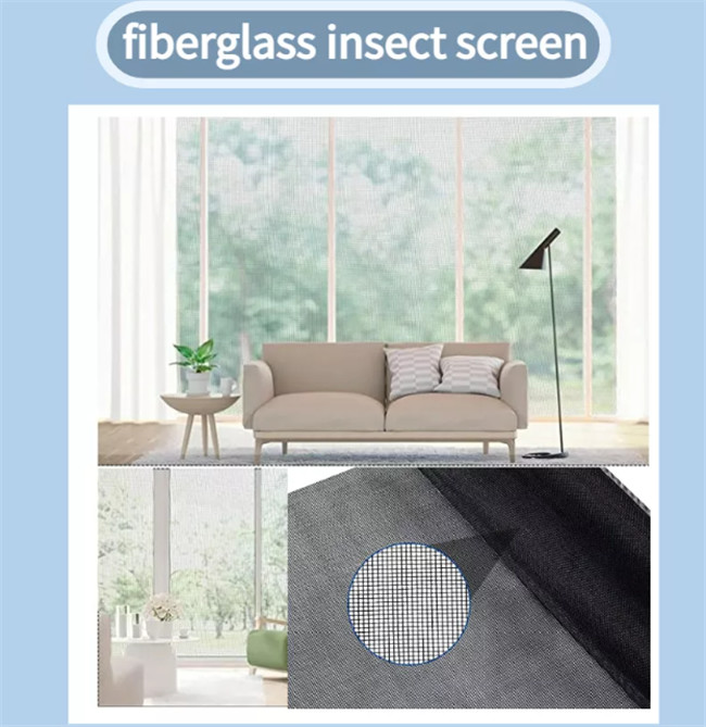 Invisible Magnetic Window Screening Mesh Mosquito Insect Proof Fiberglass 1