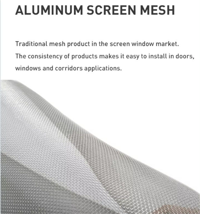 16x16 Window Screen Wire Mesh Light Weight Aluminum Alloy For Mosquito Netting 0