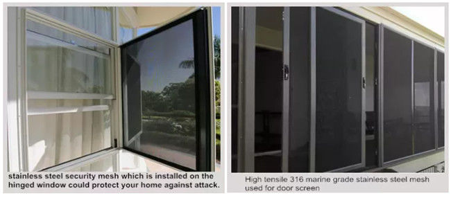10 Mesh Window Screen Wire Mesh Ss 304/316 Bullet Proof High Security 1