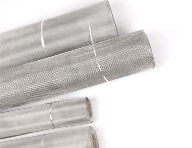 0.02mm Dia 10m Length Window Screen Wire Mesh SS316 Plain Woven 1