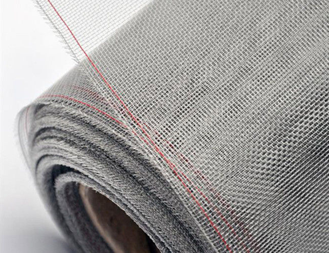 0.02mm Dia 10m Length Window Screen Wire Mesh SS316 Plain Woven 0