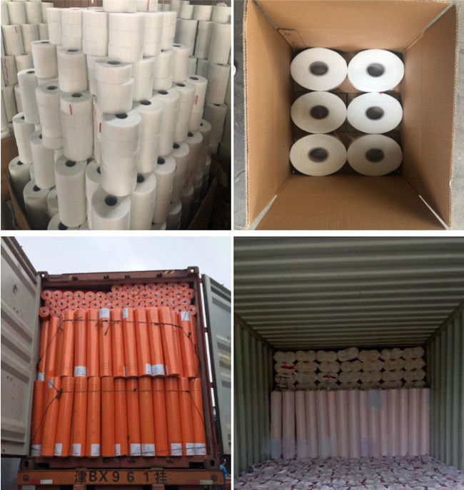 50mm Wide Fiberglass Netting Mesh Self Adhesive Drywall 90m Roll 1
