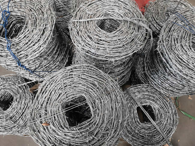 1.5cm 1.6mm Length Hot Dipped Galvanized Barbed Wire 15 Gauge Rust Proof 1