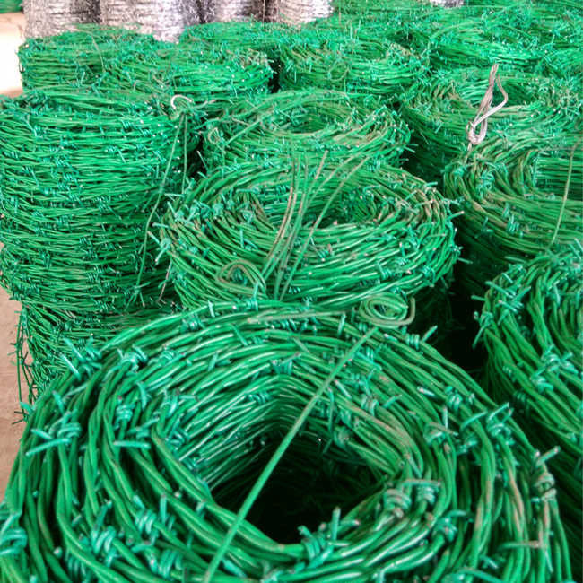 13x13 50kg Plastic Coated Barbed Wire 7.5cm Farm And City 1
