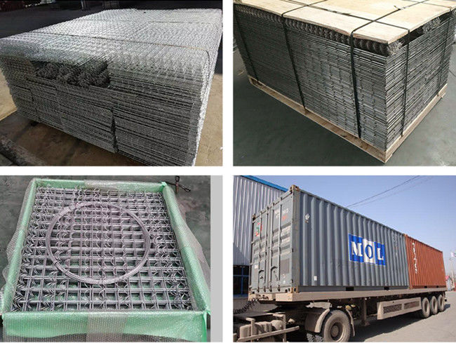100x50mm CE Welded Gabion Box 8mm Single Wire Gabion Garden Wall 2