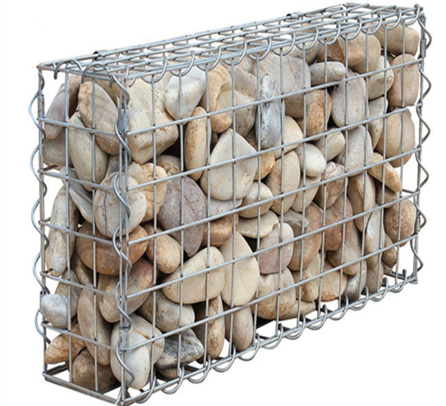 5.0mm Hot Dipped Galvanized Welded Gabion Mesh Heavy Duty Box 100x30x30cm 0
