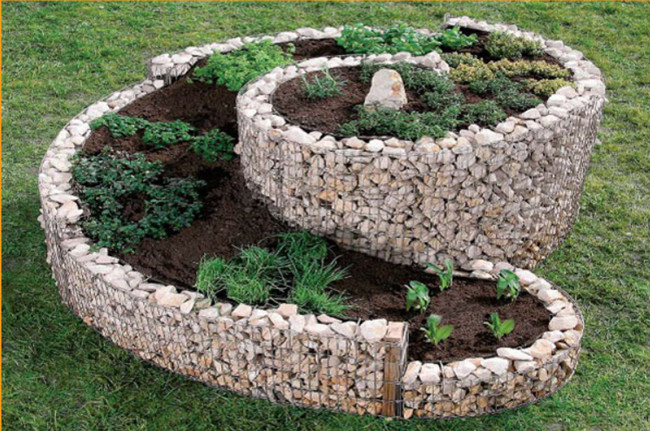 0.5m Width  1m Length Rock Basket Retaining Wall 4x1x1m Welded Mesh Gabion 2