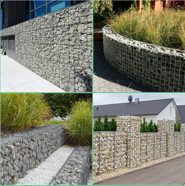 Heavily Galvanized Welded Mesh Rock Filled Gabions 75×75mm Rustproof 2