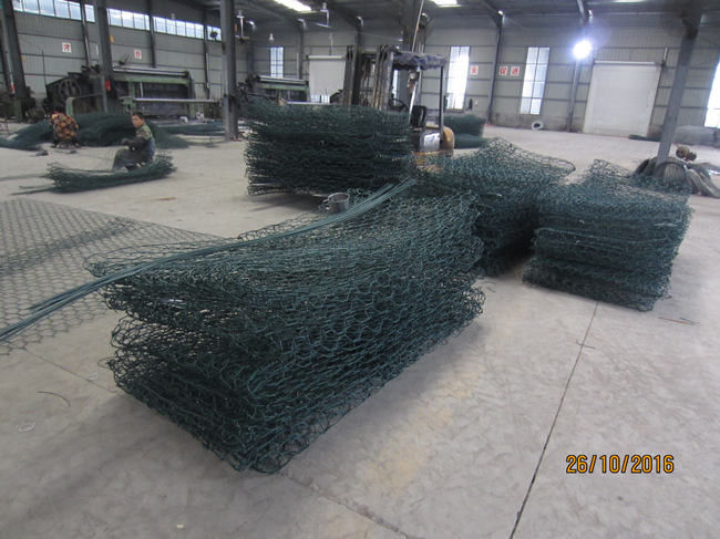 4mm Pvc Coated Gabion  80mm X 100mm Opening 2