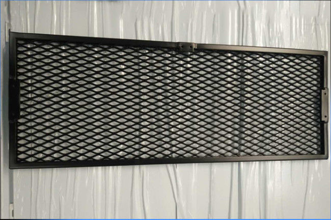 0.3mm Pvdf Coating Aluminium Expanded Metal Mesh For Building Cladding Facade 0