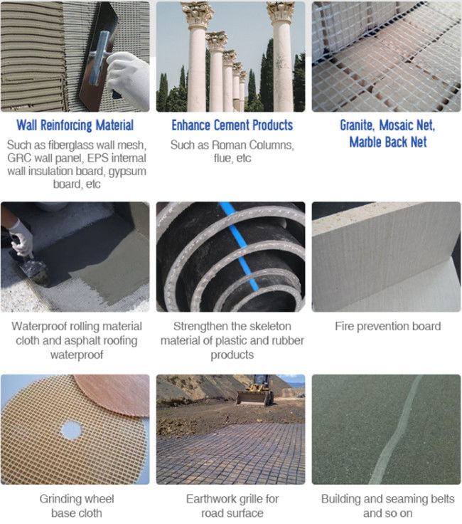 120g 4*4 Fiberglass Mesh For Concrete Countertops 5x5 Glass Fibre Mesh Fabric 1