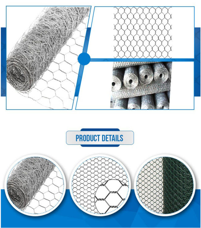 Flex PE Coated PVC Hexagonal Gabion Mesh Baskets HBGB Flood Control 1