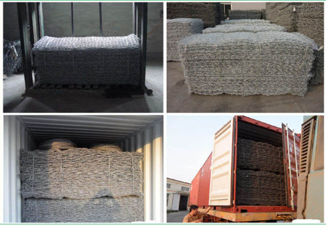 1×1×1m PVC Coated Gabion Mesh Baskets 380 Mpa HBGB Retaining Wall Mesh Cages 2
