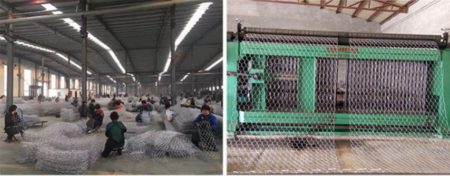 3x1x0.3m Gabion Mattress 2.7mm Net Wire Galvanized For Slope Protection 1