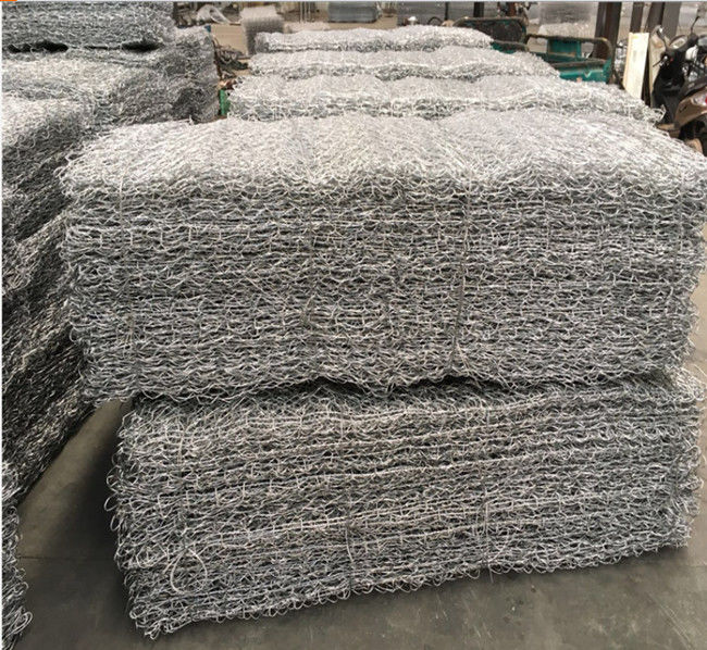 Revetment Hexagonal Hot Dipped Galvanized Gabion Box 270g/M2 Zinc Coated 2