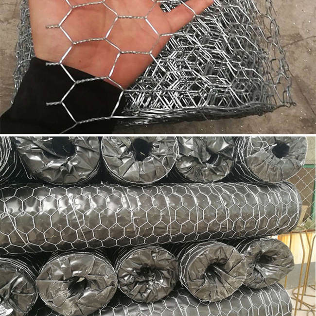 0.42mm Galvanized 1.2m High Chicken Wire Mesh Fence For Rabbits Cage 0