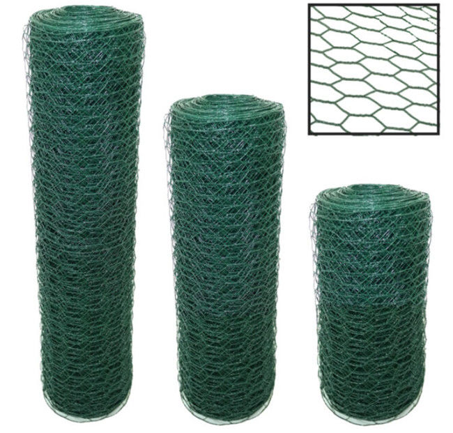 4ft Galvanized Poultry Hexagonal Wire Netting PVC Coated Chicken Wire BWG 12 1