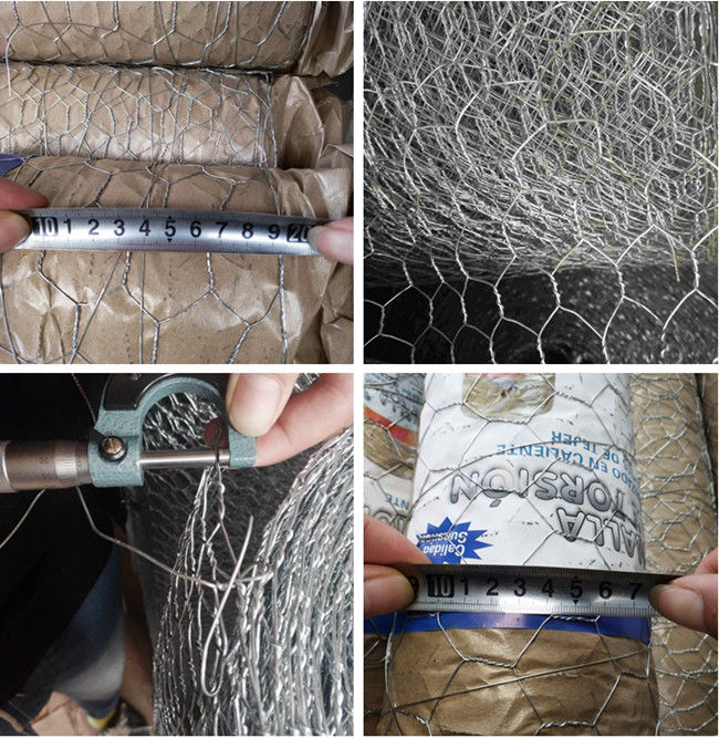 304 Stainless Steel Chicken Mesh Fence Hexagonal AISI EN10223 1