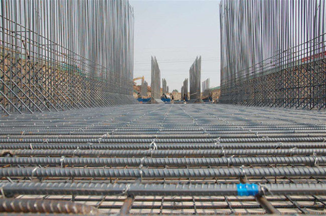 F82 Concrete Reinforcement Welded Wire Mesh 7.6mm Ribbed Steel 0