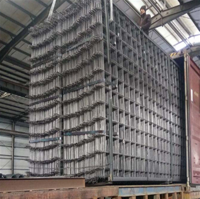 15×15cm DIN488 Concrete Reinforcement Welded Wire Mesh Fabric For Concrete Slabs 3