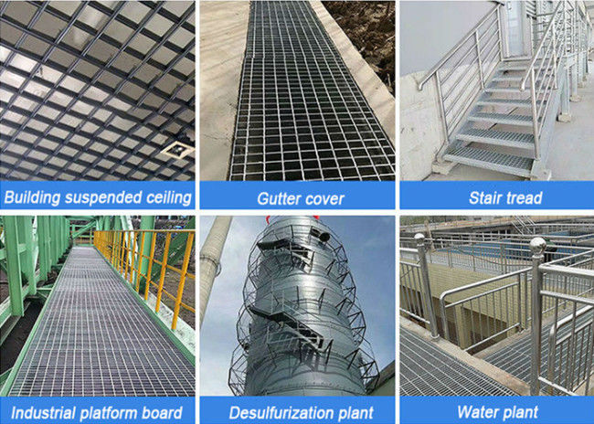 Building Material SS304 Serrated Galvanized Grating Drain Cover 2