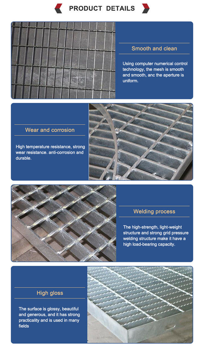Stainless Steel Ss304 Grade Plain Bar Grating Expanded Floor Waste 1