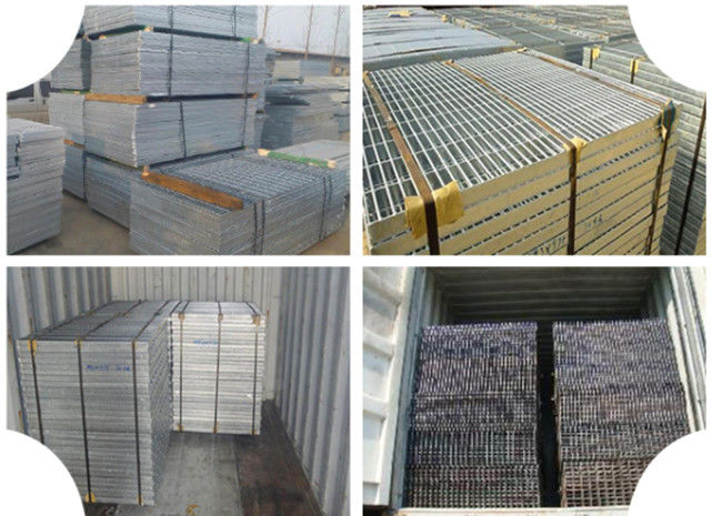 Smooth Swaged Aluminium Walkway Plain Bar Grating Anti Corrosion 3