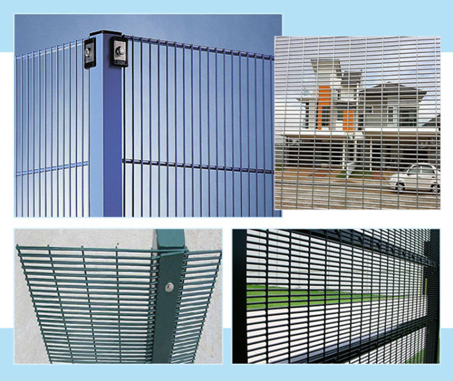 Powder Coated Welded 358 Security Mesh High Security ODM For Military Boundary 1