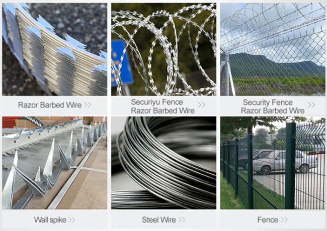 Boundary Metal 3.5mm Anti Climb Mesh Fence Military Protection 1