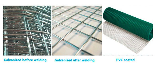1/4 X 1/4 Welded Wire Mesh Panels Galvanized Dog / Chicken / Rabbit Enclosure 0