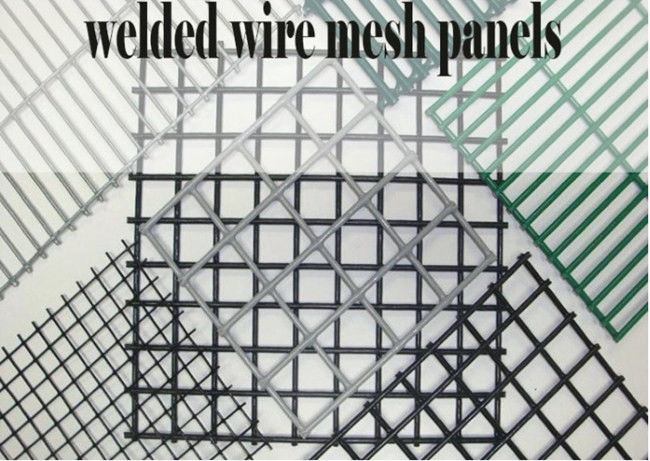 ODM PVC Coated Welded Wire Mesh Panels 3/4''X3/4'' Black Wire Fence Roll 0