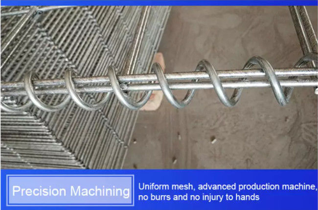 50 X 50mm Hole Size Welded Gabion Mesh Galfan Coated For Retaining Wall 2