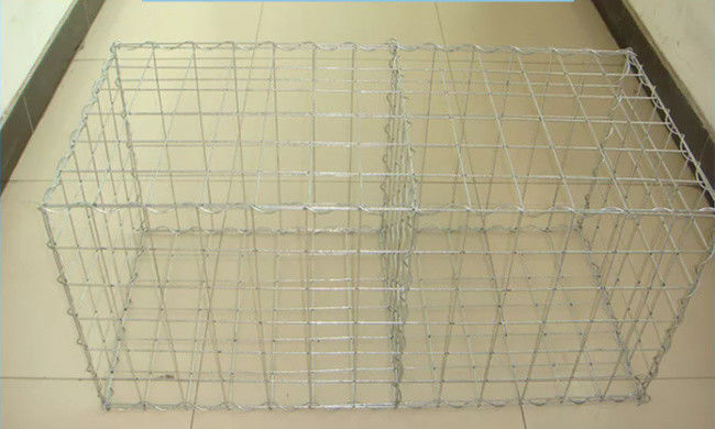 Stone Cages Wall Welded Mesh Gabion 4mm Wire Gauge 5x5 Cm Hole 0