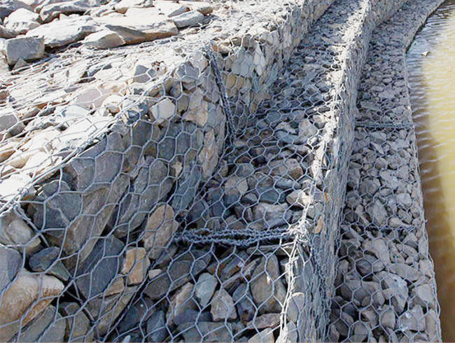 4mm Pvc Coated Gabion  80mm X 100mm Opening 1