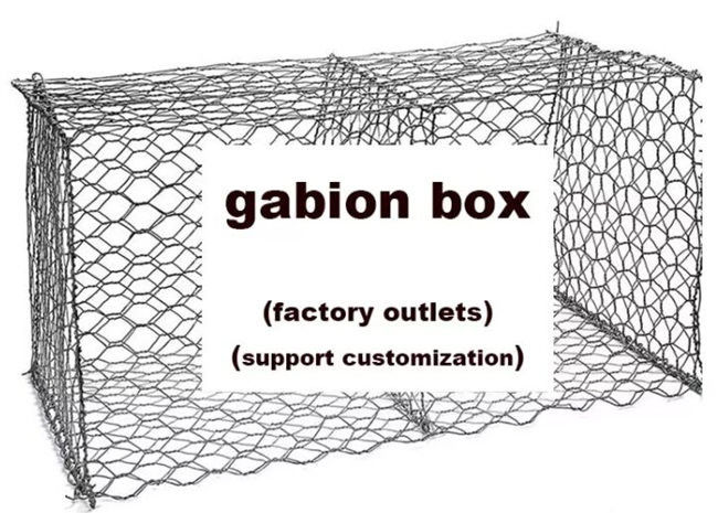 2.7mm Net Wire Gabion Stone Box Hexagonal Weaving Pvc Coated Galvanized 0