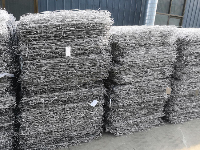 Normal Size Stone Retaining Wall Galvanized Gabion Box 2m X 1m X 1m For Sea Wall Contruction 0