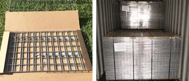 1 X 1 X 1 M Galvanized Gabion Box Welded Stone Rock Baskets For Retaining Wall 0