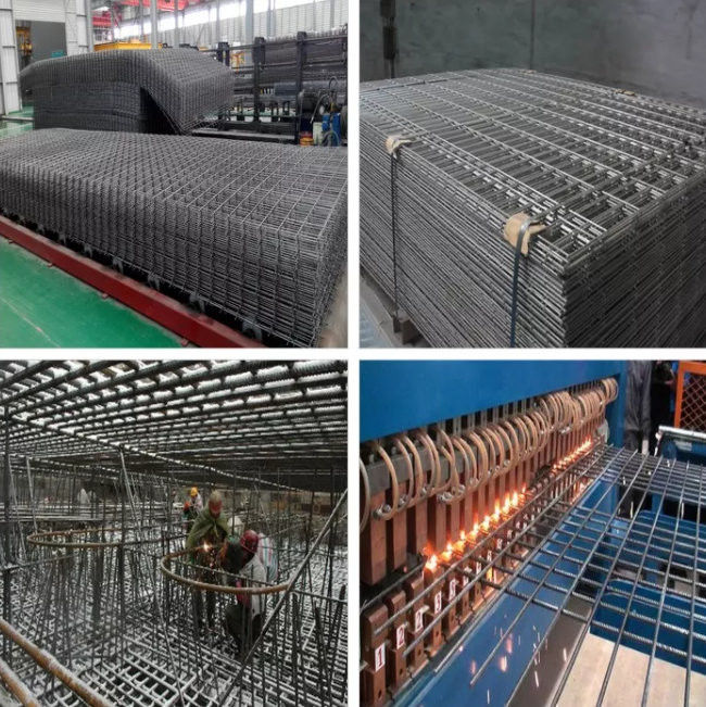Building Material Steel Bar Woven Wire Mesh Concrete Reinforcement For Construction 0