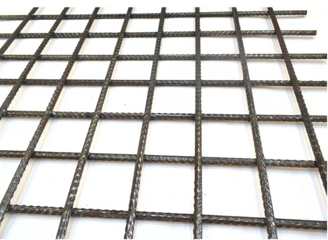 2.15x5.0m Square Hole Concrete Reinforcement Welded Wire Mesh Fabric For Bridge Construction 0